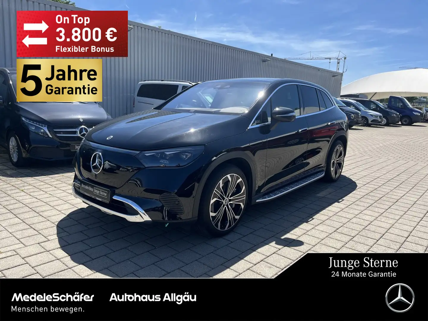 Mercedes-Benz EQE SUV EQE SUV 500 4M 21" NAPPA HYPER HuD W-Pumpe NP135 Schwarz - 1