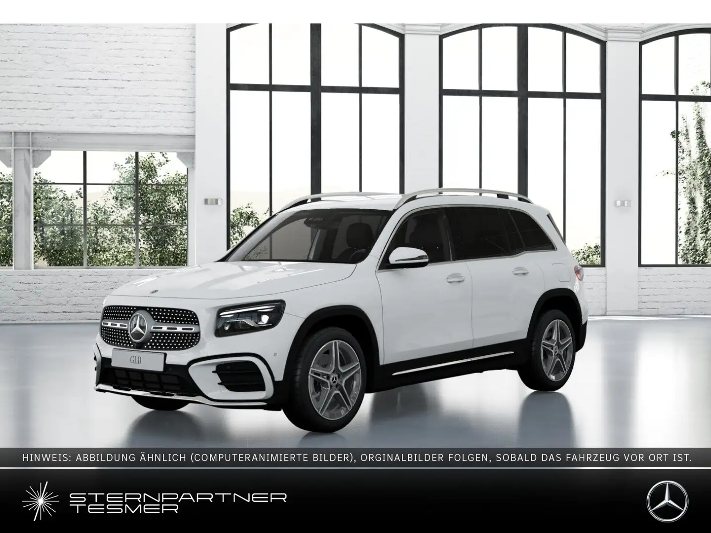 Mercedes-Benz GLB 200 d AMG+AHK+AMBIENTE+KEYLESS+KAMERA Weiß - 1