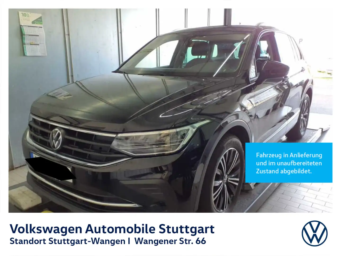 Volkswagen Tiguan Active 2.0 TDI DSG Navi Kamera AHK ACC Schwarz - 1