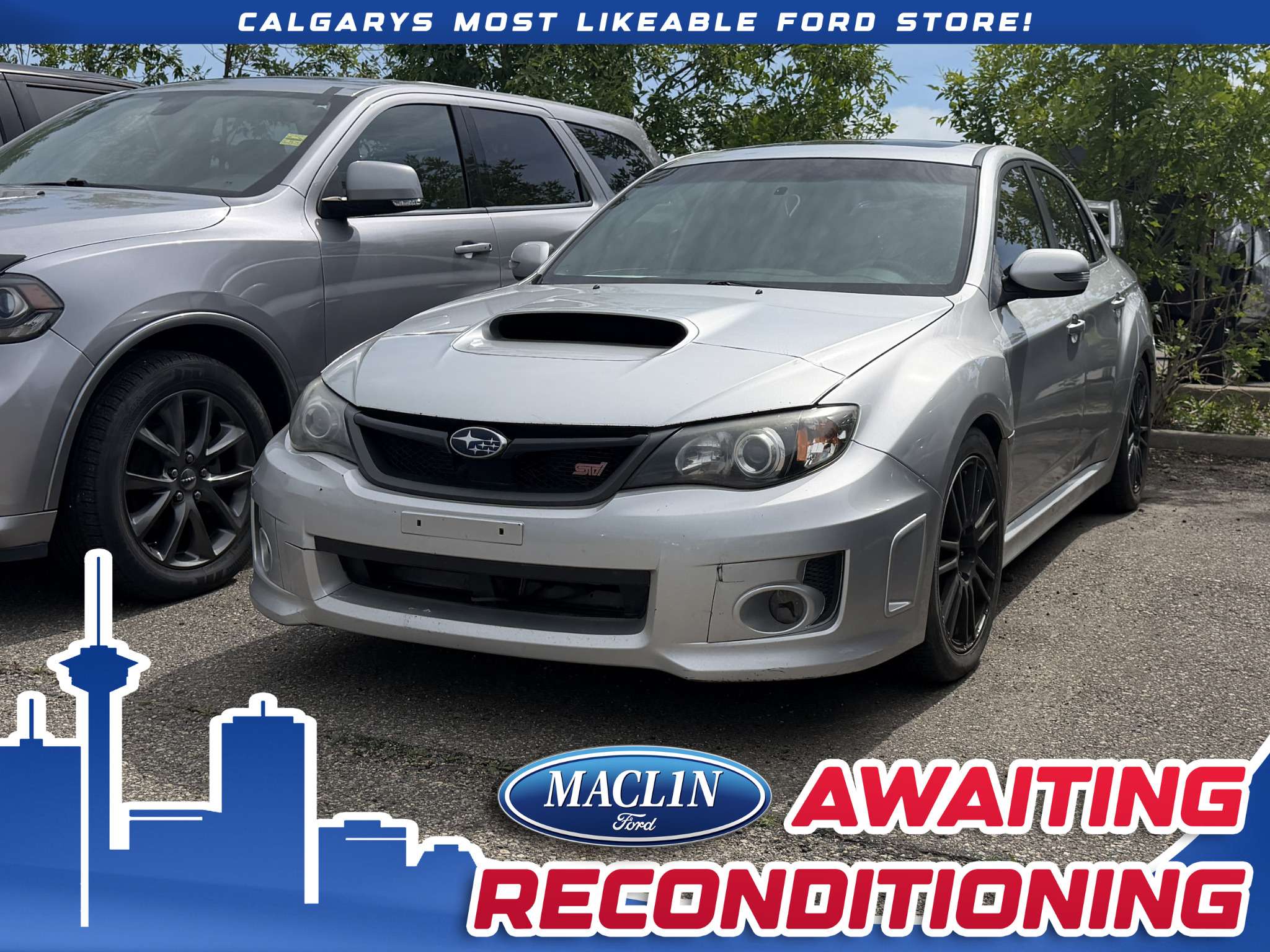 Silver 2011 Subaru Impreza WRX STI Sedan All-Wheel Drive 6-Speed Manual