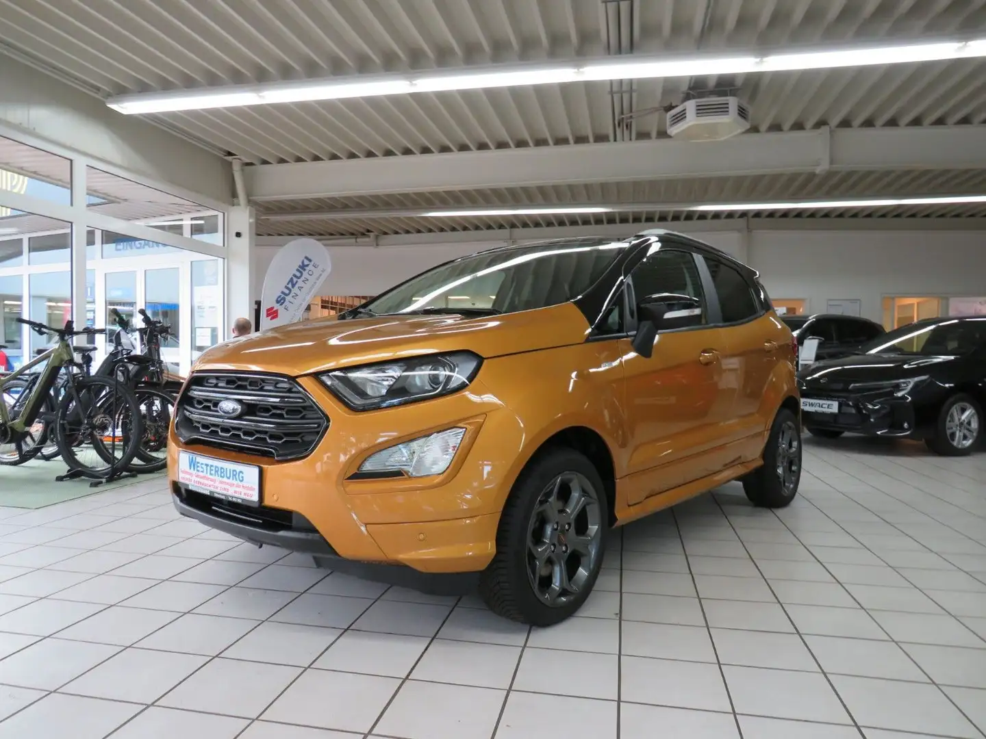 Ford EcoSport 1,0 Eco Boost ST-Line Gelb - 1