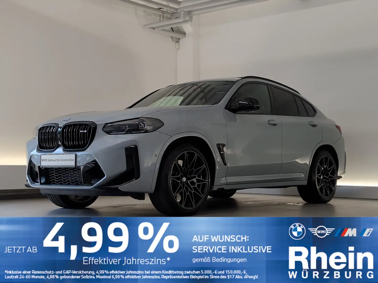 BMW X4 M Pano/Harman&Kardon/SHZ Pano/Harman&Kardon/SHZ Grau - 1