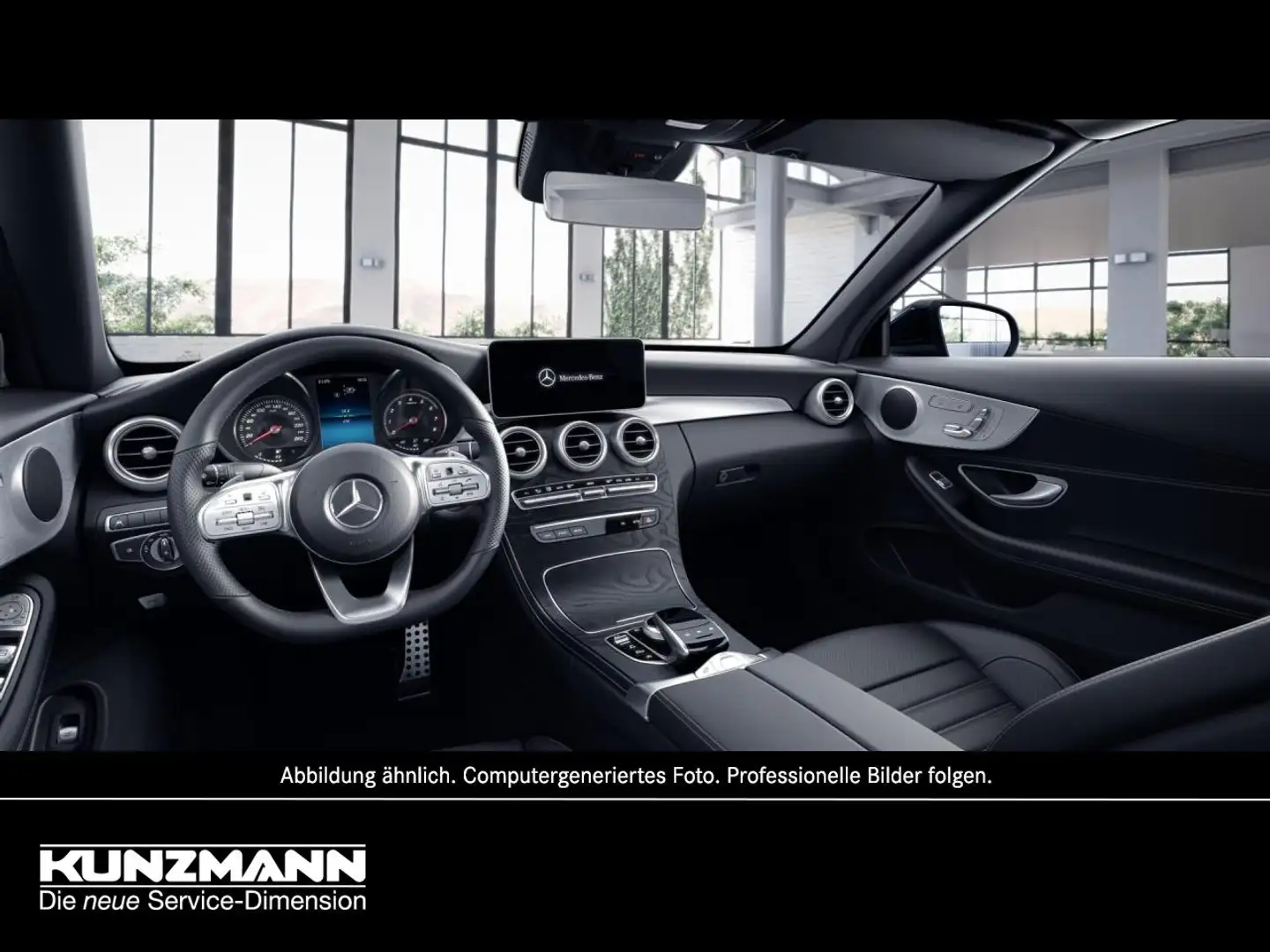 Mercedes-Benz C 300 Cabrio AMG Navi Kamera Spur-Paket Airscarf Zwart - 2