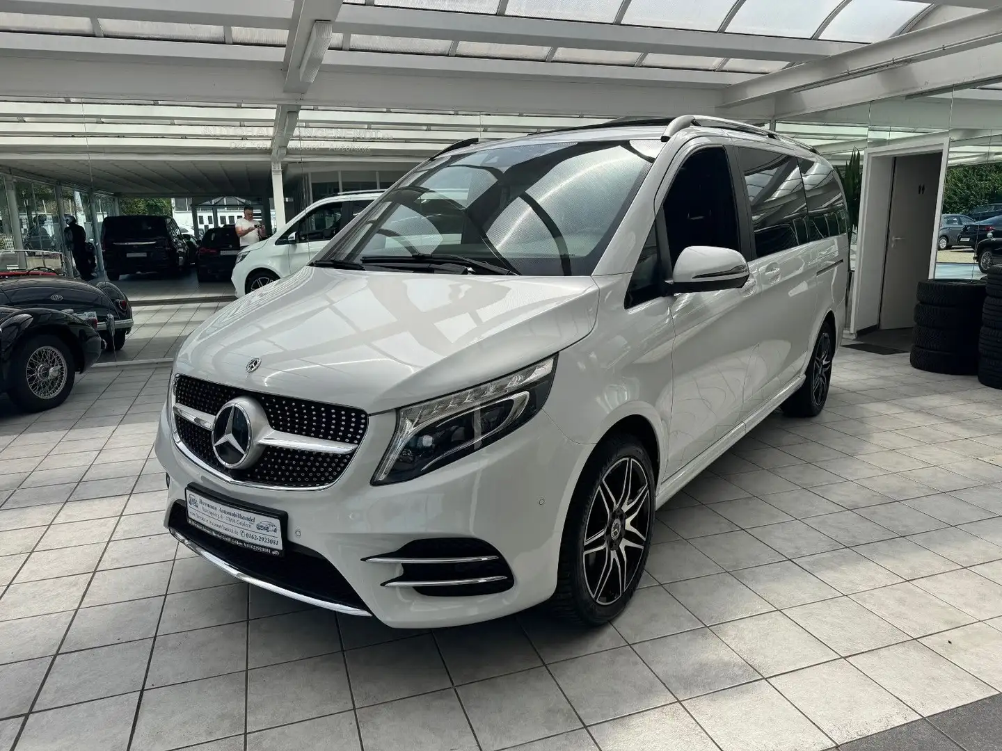 Mercedes-Benz V 300 V300 AMG 4Matic Lang Panoramadach,Standheizung Bianco - 2