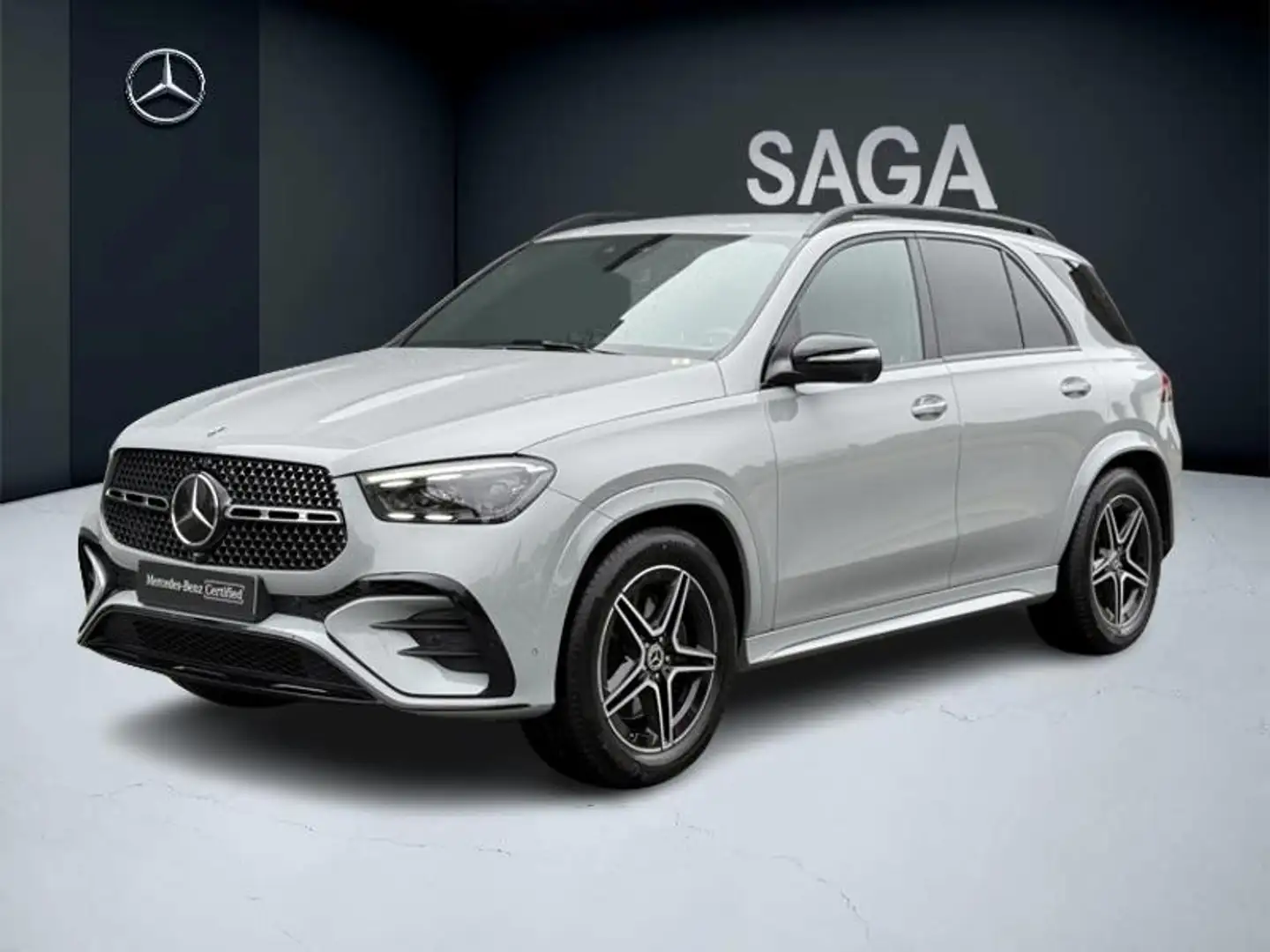 Mercedes-Benz GLE 300 d 4MATIC AMG Airmatic Attelage Burmester Grijs - 1
