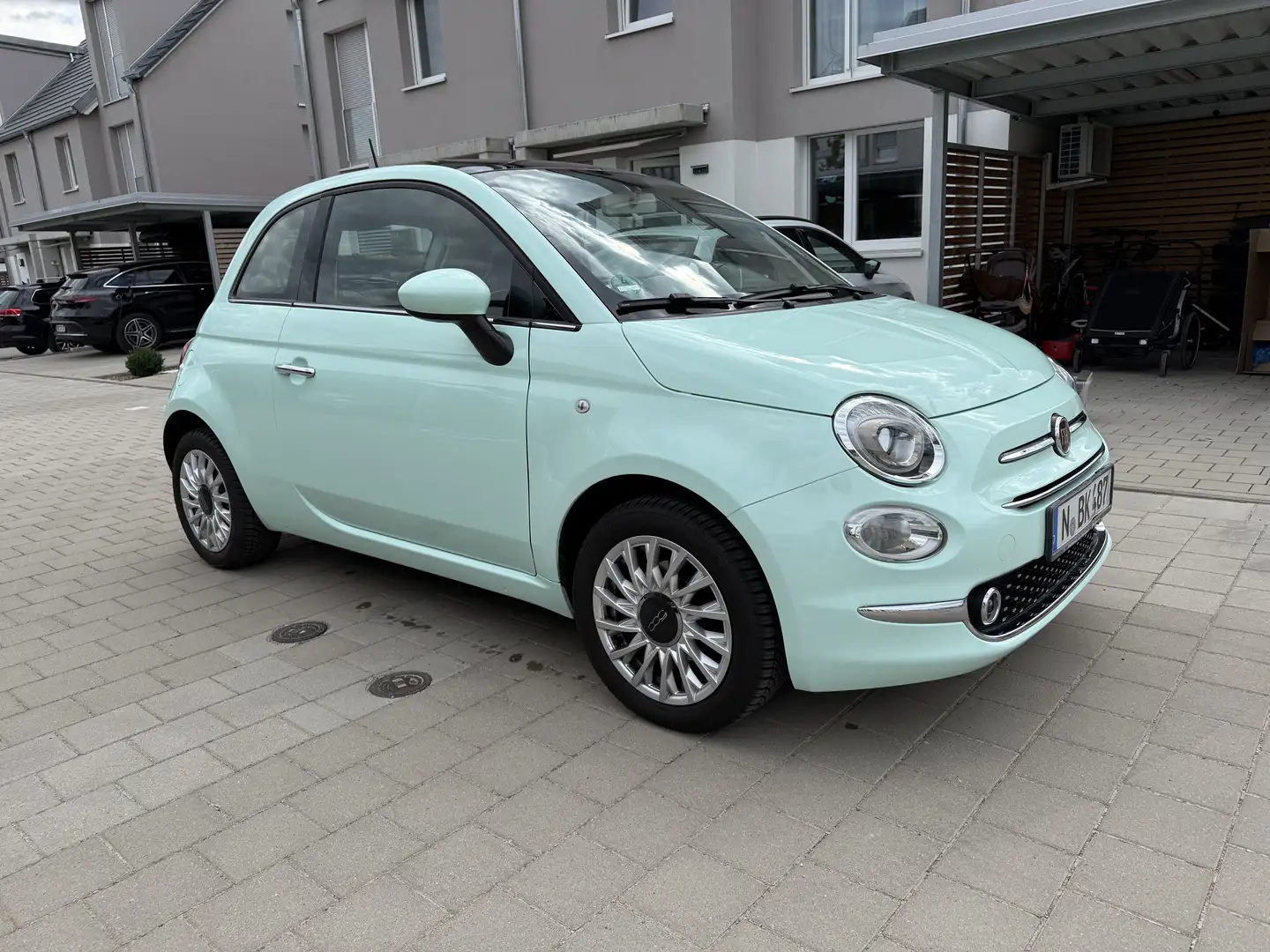 Fiat 500 1.2 8V Lounge Grün - 2