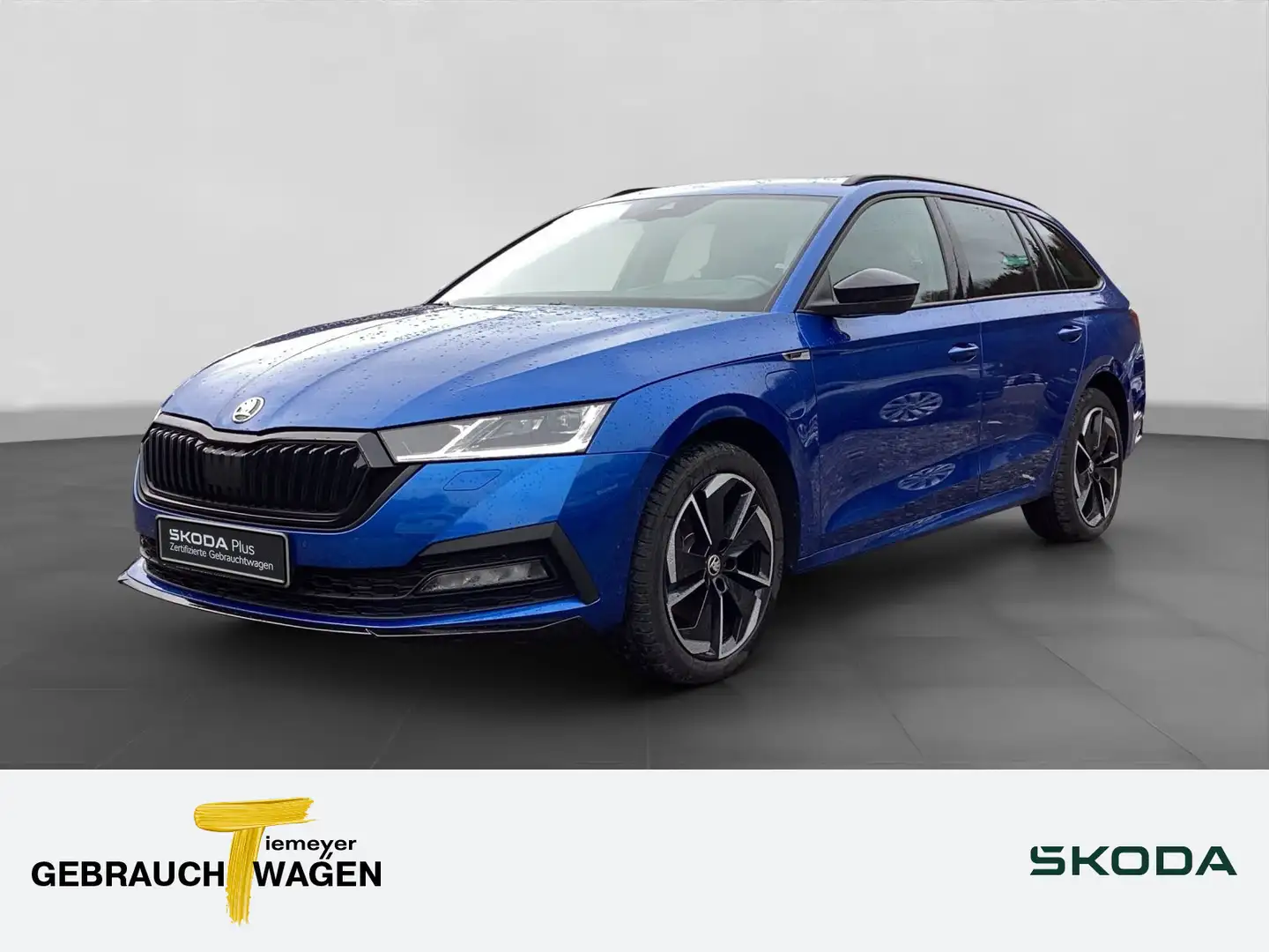 Skoda Octavia Combi iV SPORTLINE STHZG HuD LM18 ASSIST Blau - 1