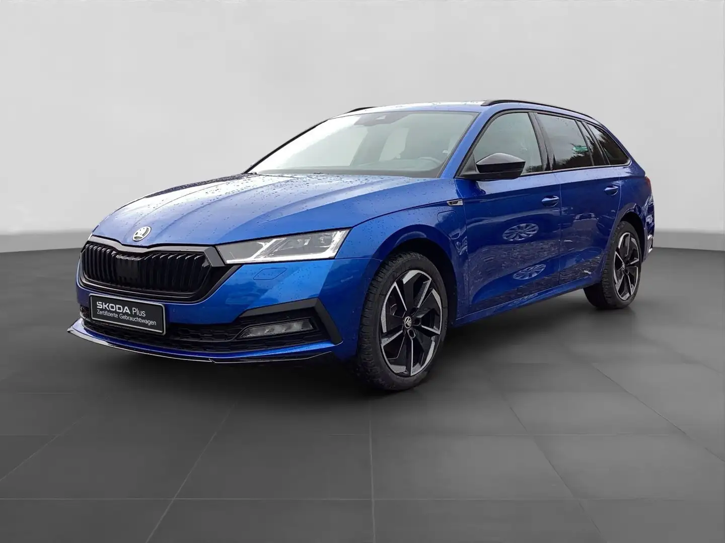 Skoda Octavia Combi iV SPORTLINE STHZG HuD LM18 ASSIST Blau - 2
