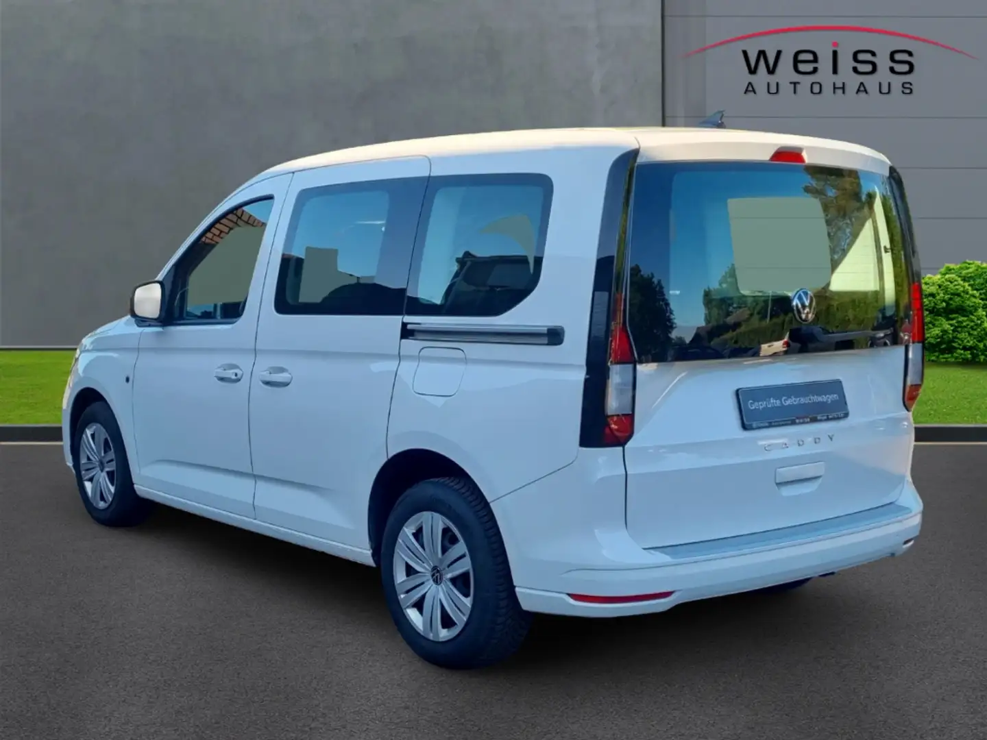 Volkswagen Caddy Basis 1.5 TSI Automat.Navi DAB M+S Tempomat Fehér - 2