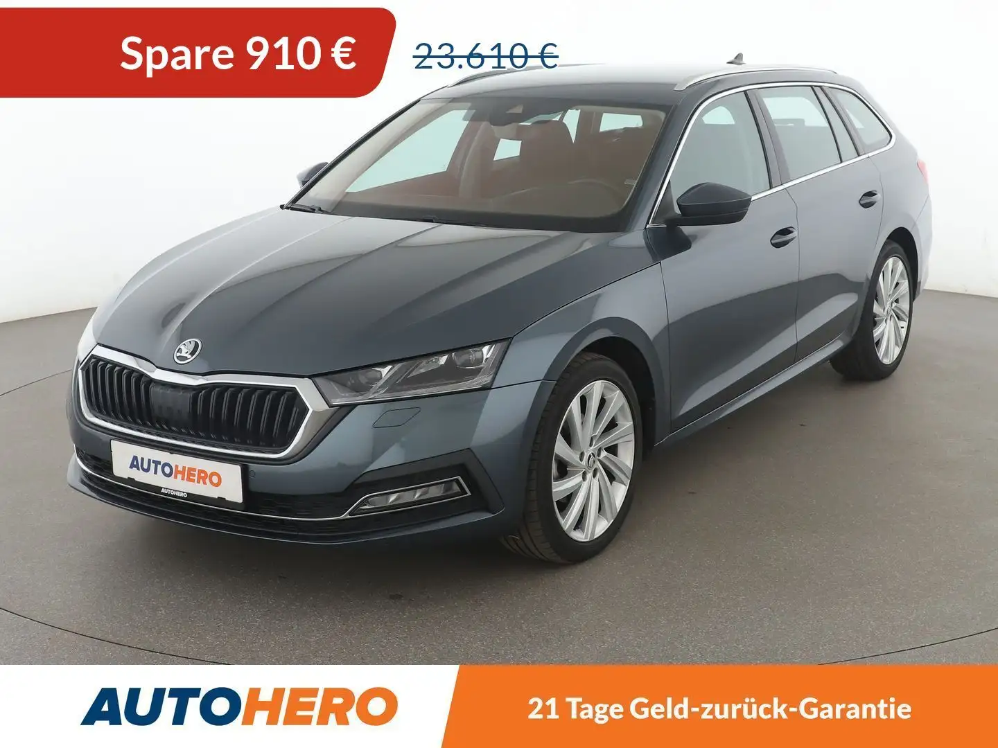 Skoda Octavia 2.0 TDI First Edition Aut.*NAVI*LED*PDC*SHZ*ACC* Gris - 1