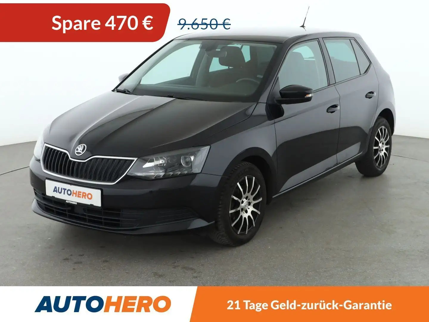 Skoda Fabia 1.0 MPI Ambition *TEMPO*PDC*SHZ*ALU*KLIMA* Noir - 1