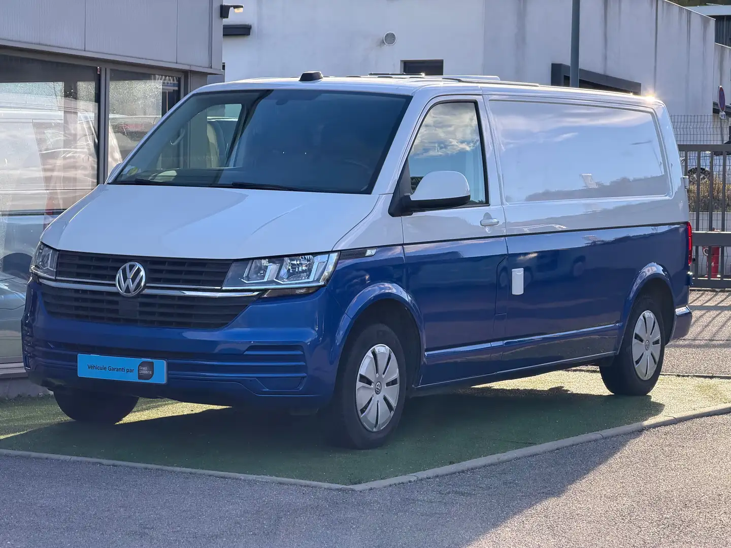 Volkswagen Transporter TRANSPORTER 6.1 VAN L2H1 2.0 TDI 150 DSG7 BUSINESS Bleu - 1