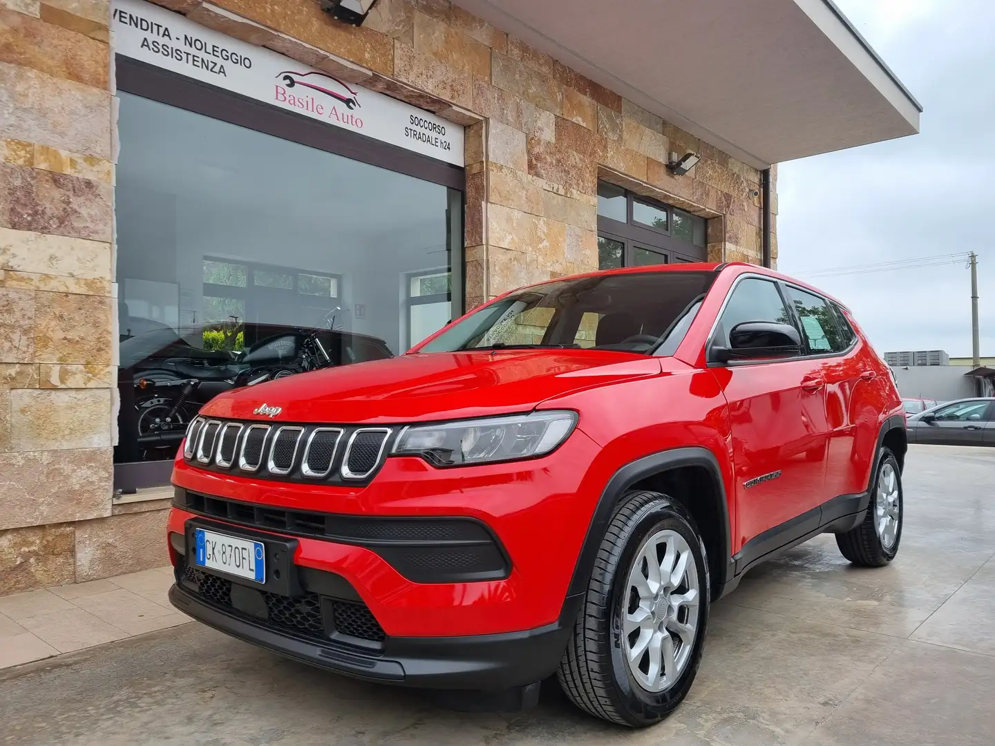 Jeep Compass Compass 1.6 mjt Longitude 2wd 130cv Piros - 2