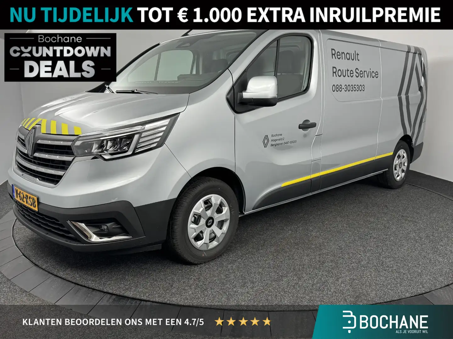 Renault Trafic 2.0 Blue dCi 130 T30 L2H1 Advance | Navigatie | Ac Gris - 1