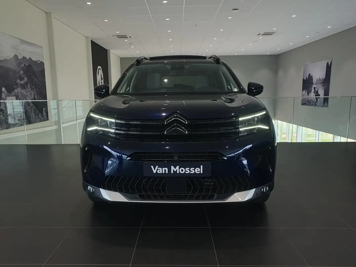 Citroen C5 Aircross 1.6 Plug-in Hybrid 225 Shine | Panoramisch schuifk Blauw - 2