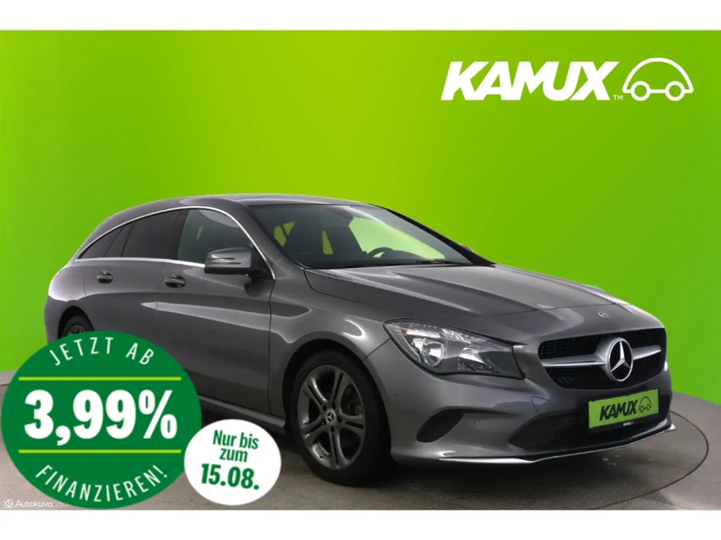 Mercedes-Benz CLA 220 7G-DCT Urban+NAVI+LEDER Szürke - 1