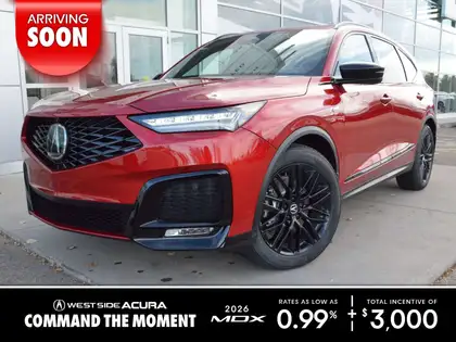 Red 2026 Acura MDX SUV / Crossover  Automatic