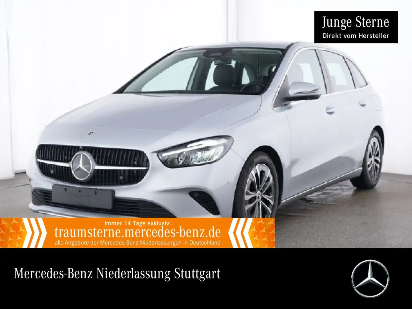 Mercedes-Benz B 180 PROGRESSIVE+360°+LED+TOTW+KEYLESS+7G Silber - 1