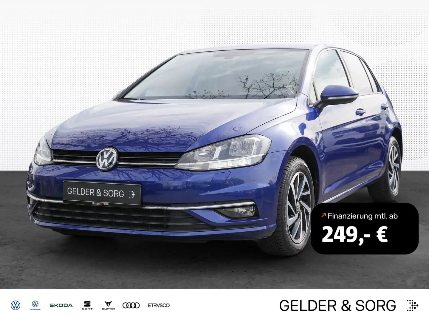 Volkswagen Golf 1.6 TDI Join *Navi*APP*ACC*SHZ* Azul - 1