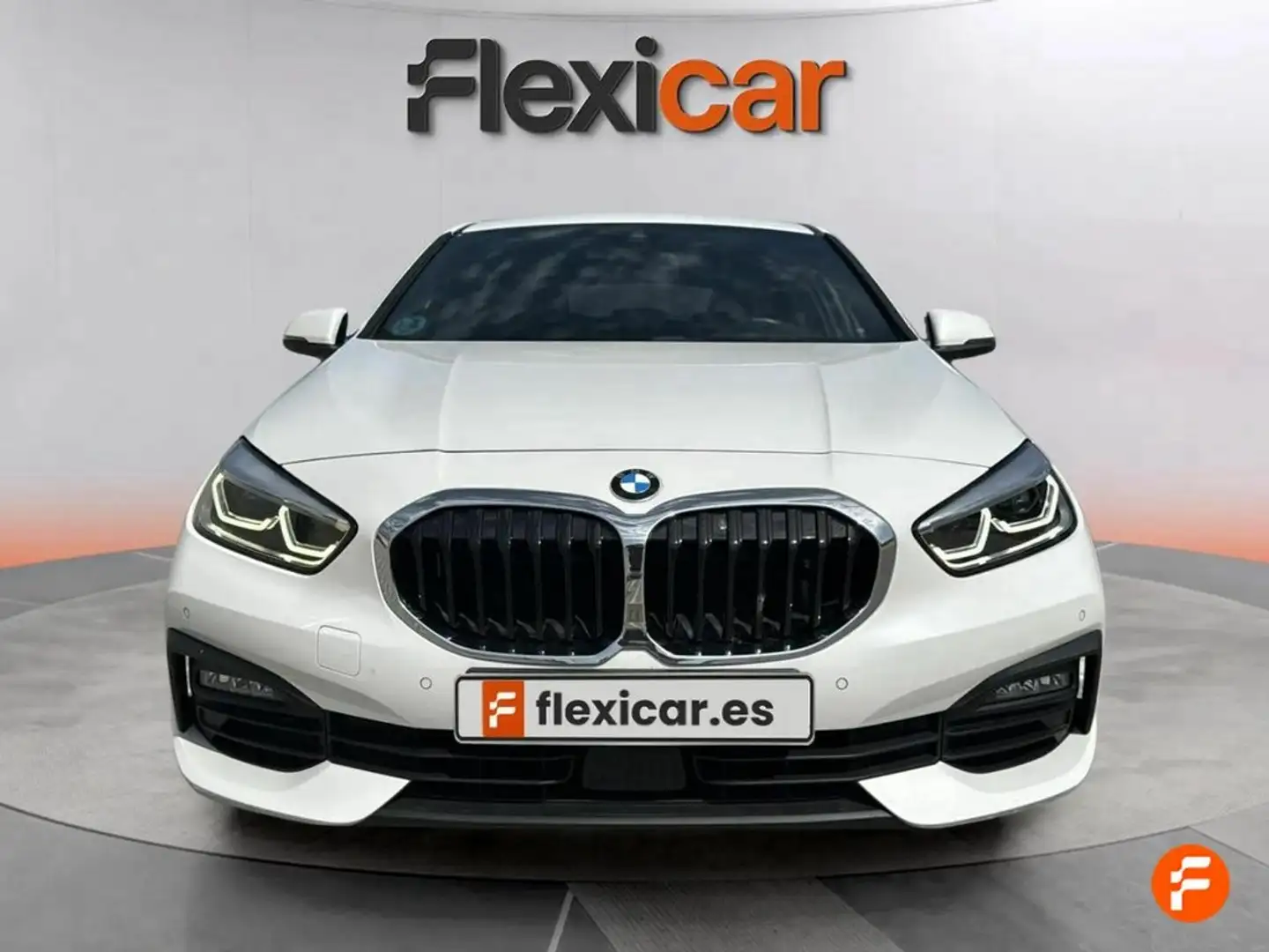 BMW 118 118i Blanc - 2