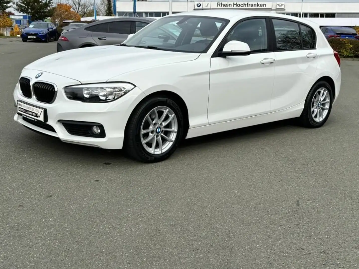 BMW 116 i 5-Türer Advantage NAVI KLIMA SHZ BLUETOOTH Blanc - 2