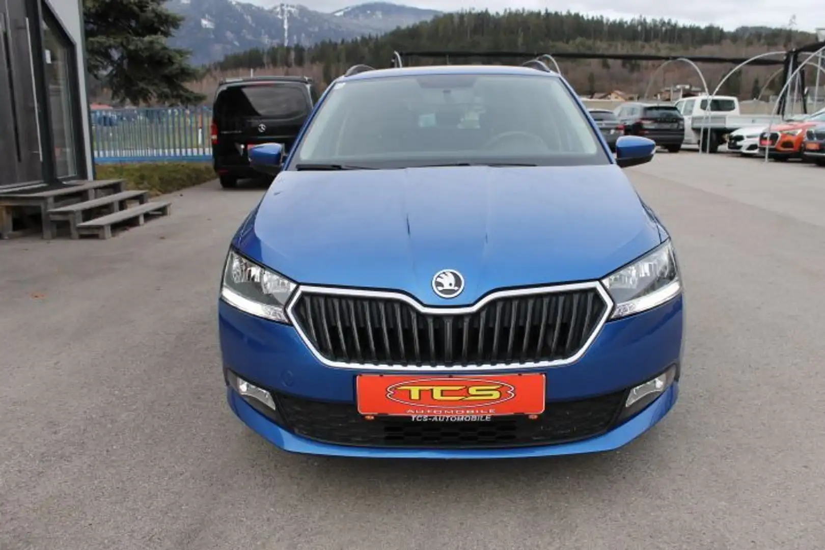 Skoda Fabia Combi SC 1,0 TSI+Sitzheizung*** Blauw - 2