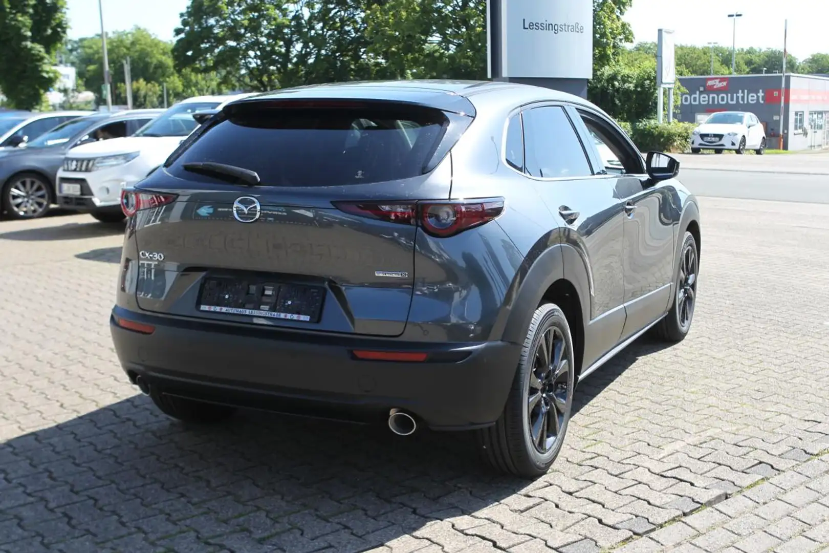 Mazda CX-30 2025 SoMo e-SKYACTIV-X 2.0 186ps Aut. Nagisa Grau - 2