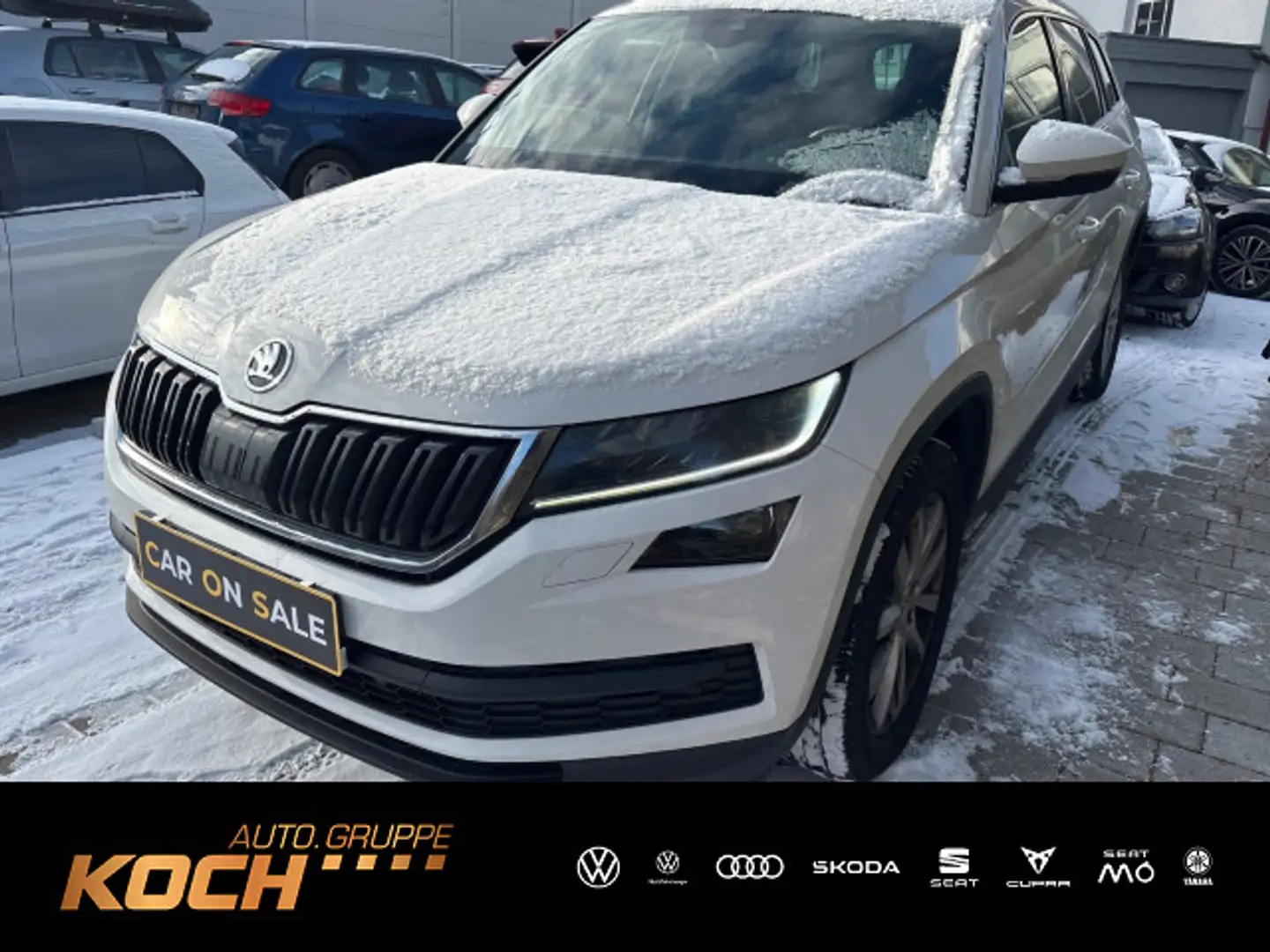 Skoda Kodiaq 1.5TSI Style DSG LED Navi Blanc - 1