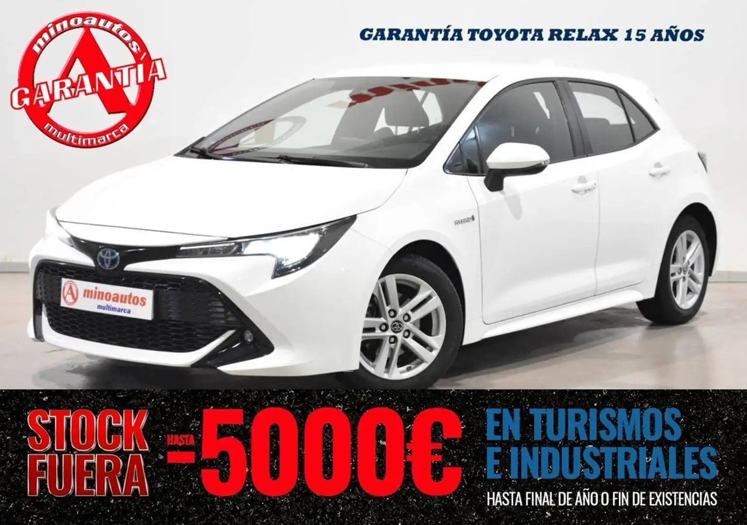 Toyota Corolla 1.8 HYBRIDE 125 H CVT ACTIVE Blanco - 1