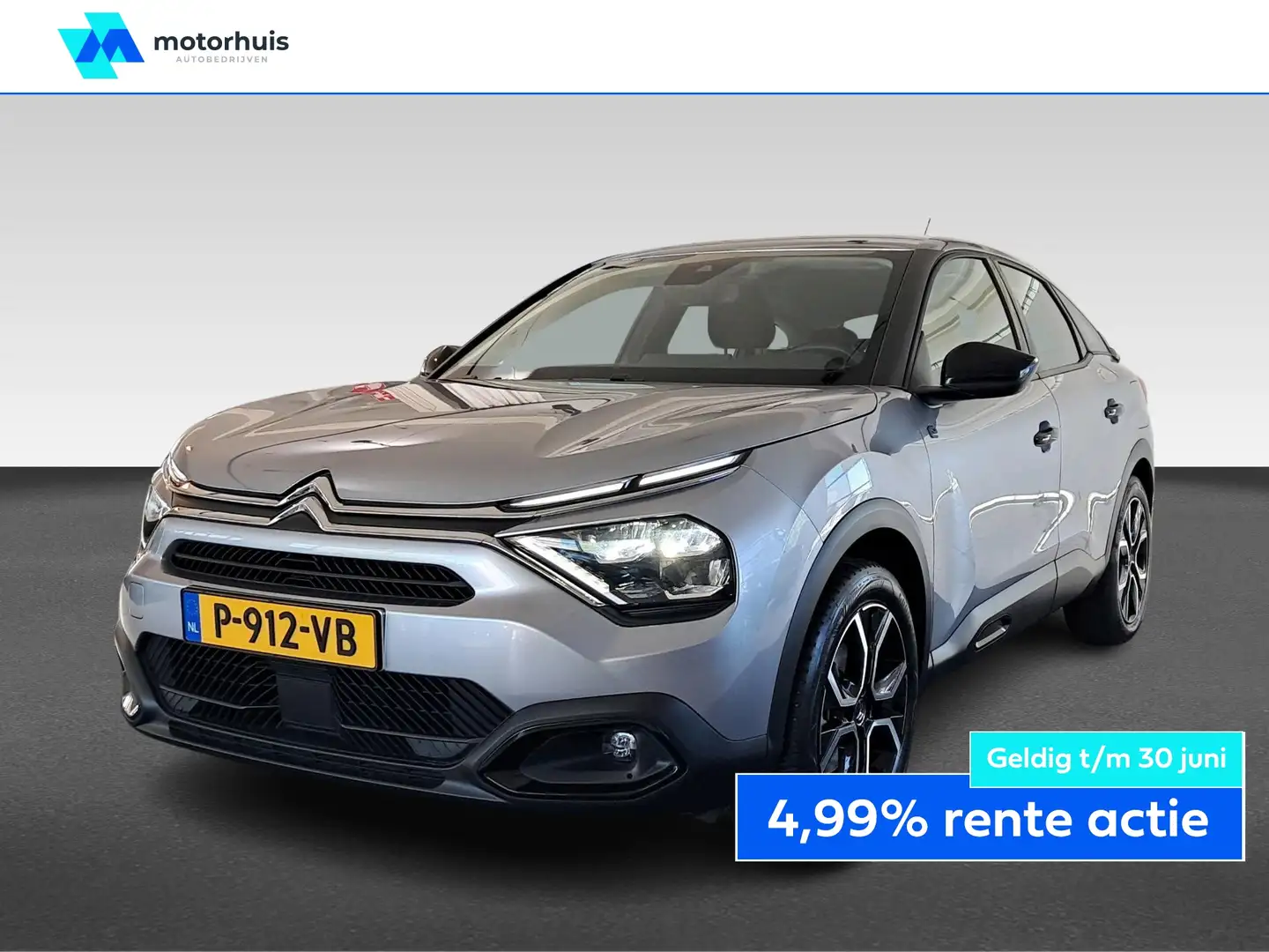 Citroen E-C4 Electric EV 50kWh 136pk Feel / Navigatie Grijs - 1