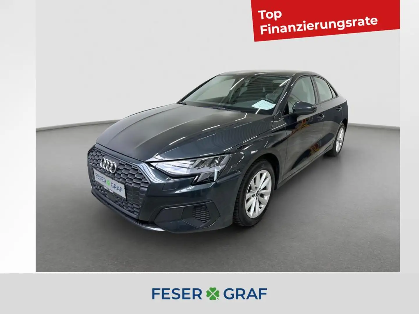 Audi A3 Limousine 30 TDI S-tronic Navi Tempomat PDC Grigio - 1