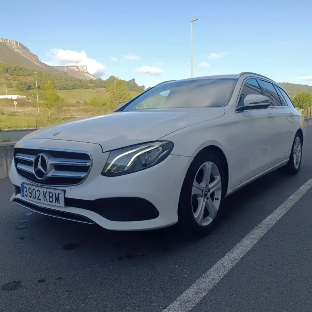 Mercedes-Benz E 220 Estate 220d 9G-Tronic Blanco - 1