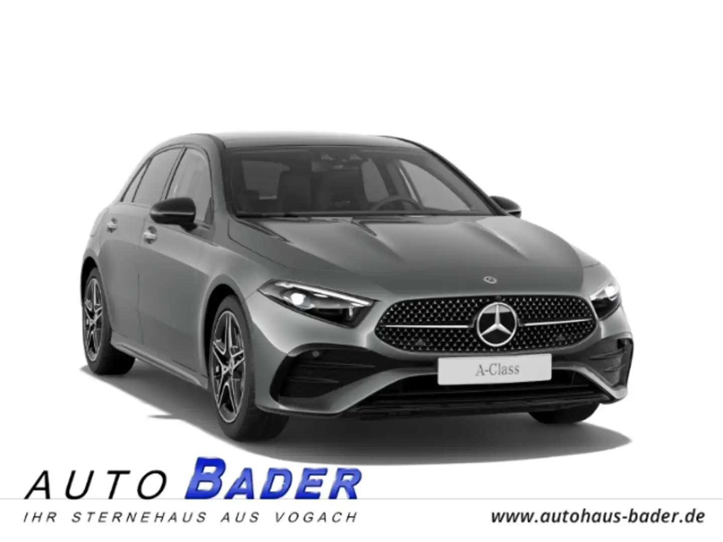Mercedes-Benz A 250 e AMG Line Premium+ Night Leder Fahrassistenz Grau - 1