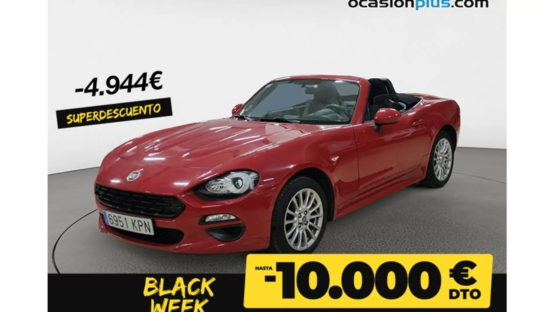 Fiat 124 Spider 1.4 Multiair Rouge - 1