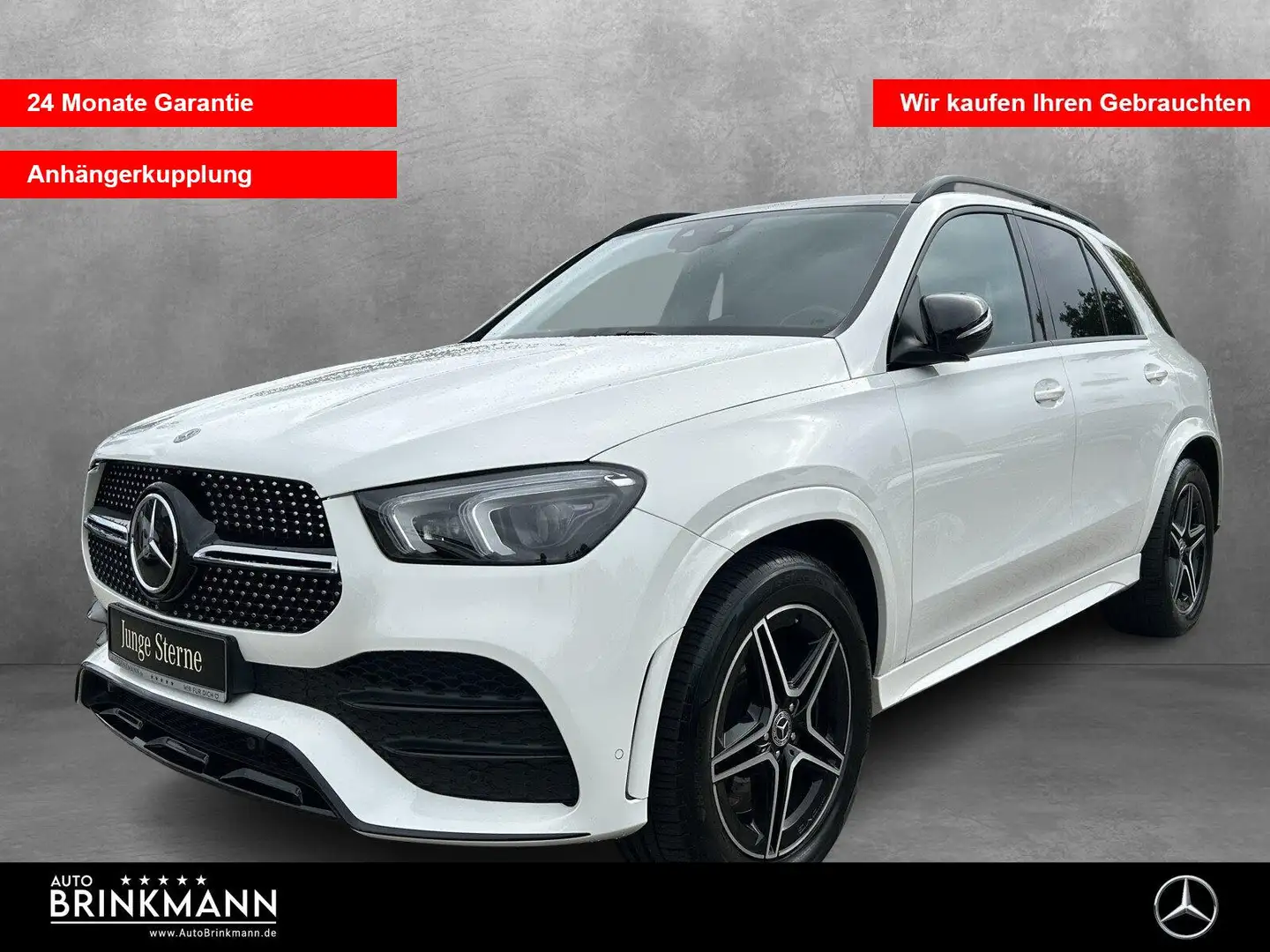 Mercedes-Benz GLE 450 GLE 450 AMG-LINE/AHK//PANO/NIGHT/DISTR./MULTIB. Wit - 1