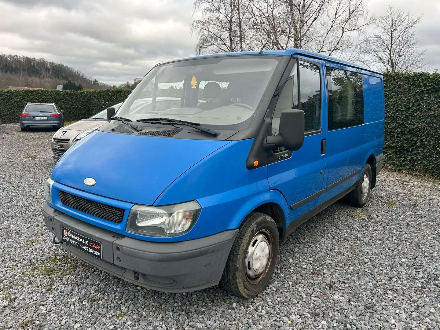 Ford Transit 85 T260 2.0tdi - Double cabine - CT OK Blauw - 1