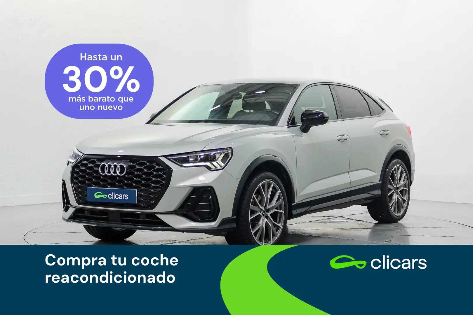 Audi Q3 Sportback 35 TDI Black line Grau - 1