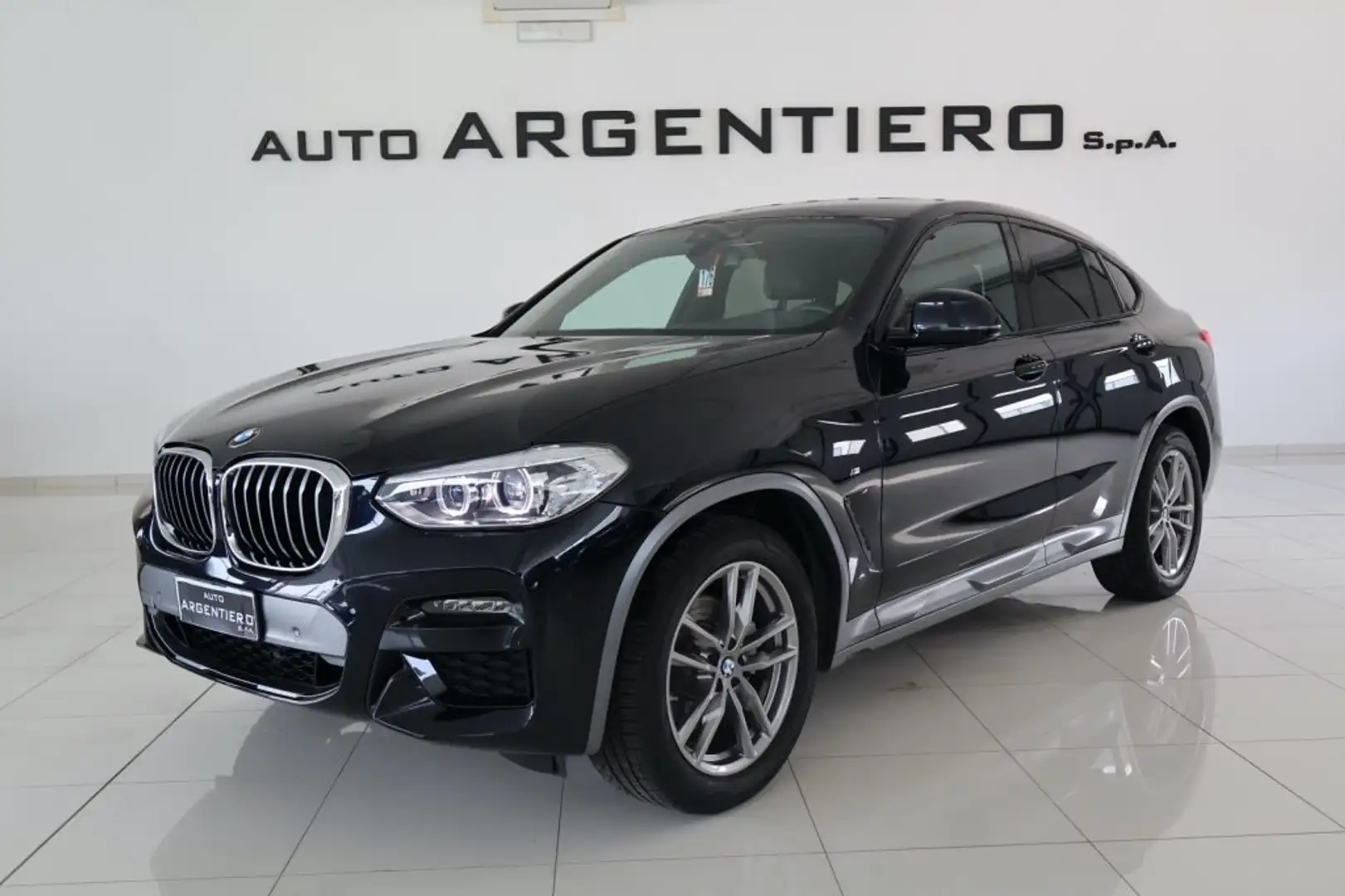 BMW X4 xDrive20d 48V Msport-X ibrido mhev luci ambient Nero - 1