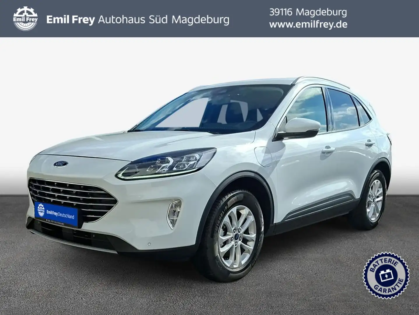 Ford Kuga 2.5 Duratec PHEV TITANIUM X Wit - 1