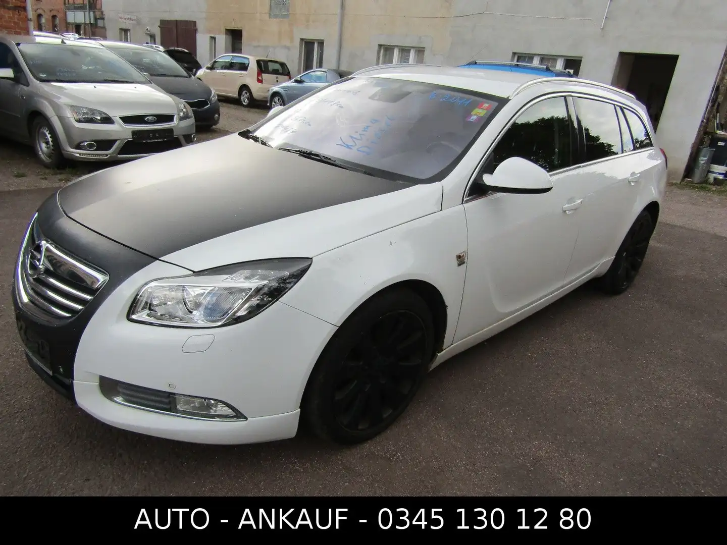 Opel Insignia 2.0 Kombi PDC+Klimaautomatik SITZHEIZ Blanc - 2