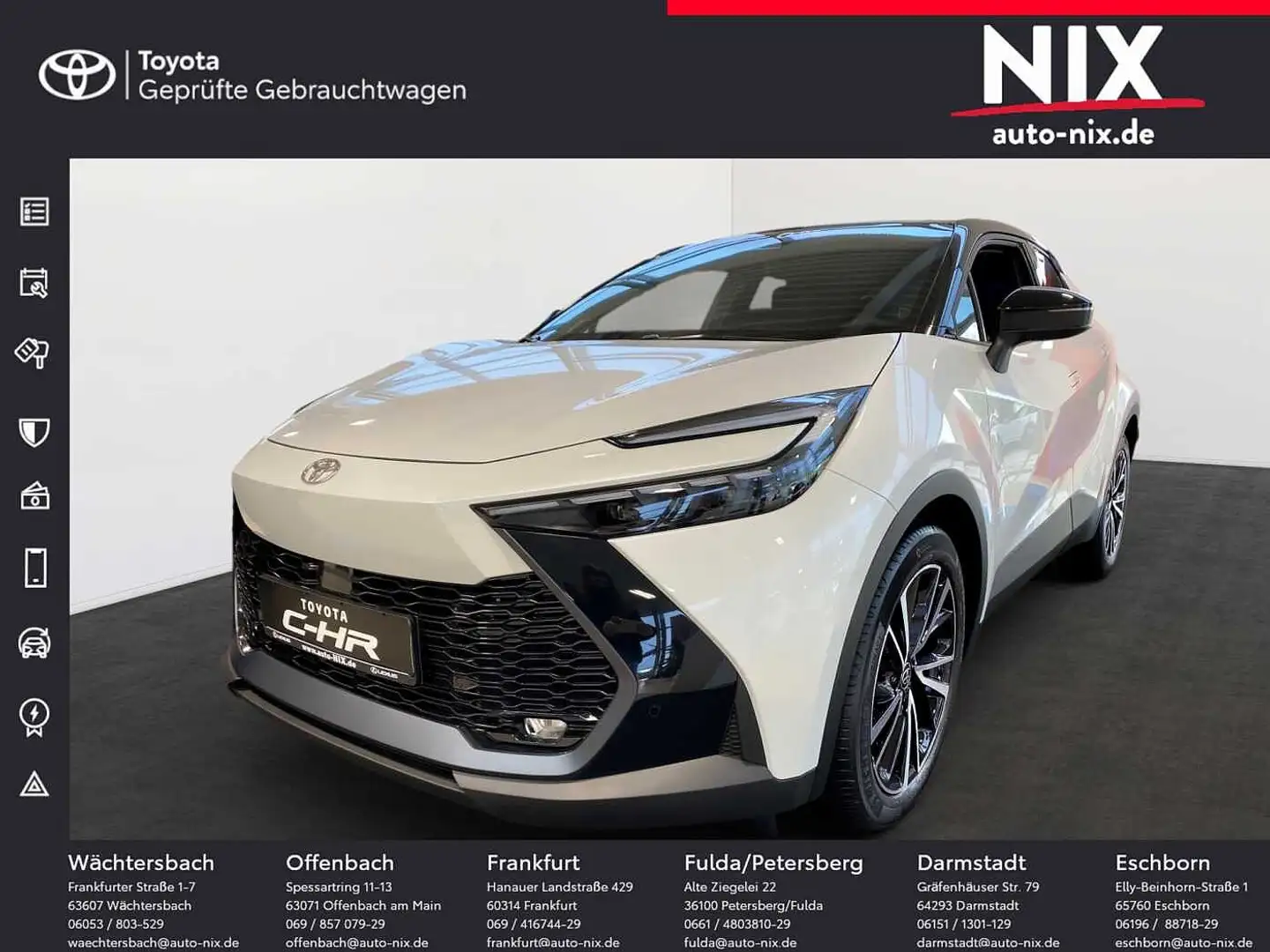 Toyota C-HR 2.0 Plug-in Hybrid Lounge FWD JBL LED Weiß - 1