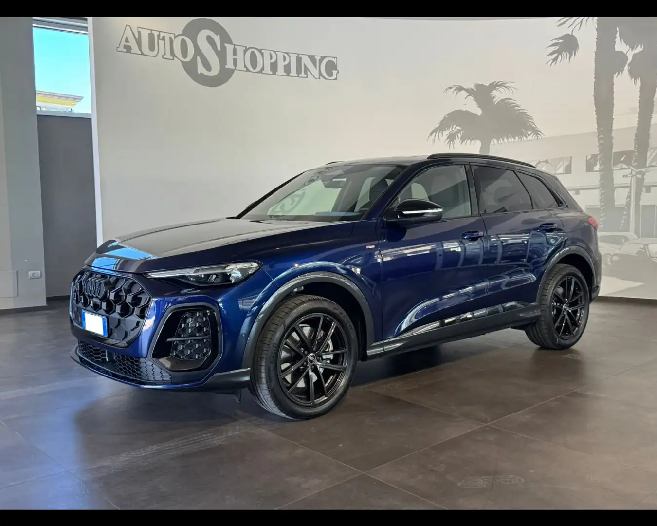 Audi Q5 3ª serie TDI 150 kW mHEV+ S tronic quattro S line Blauw - 1