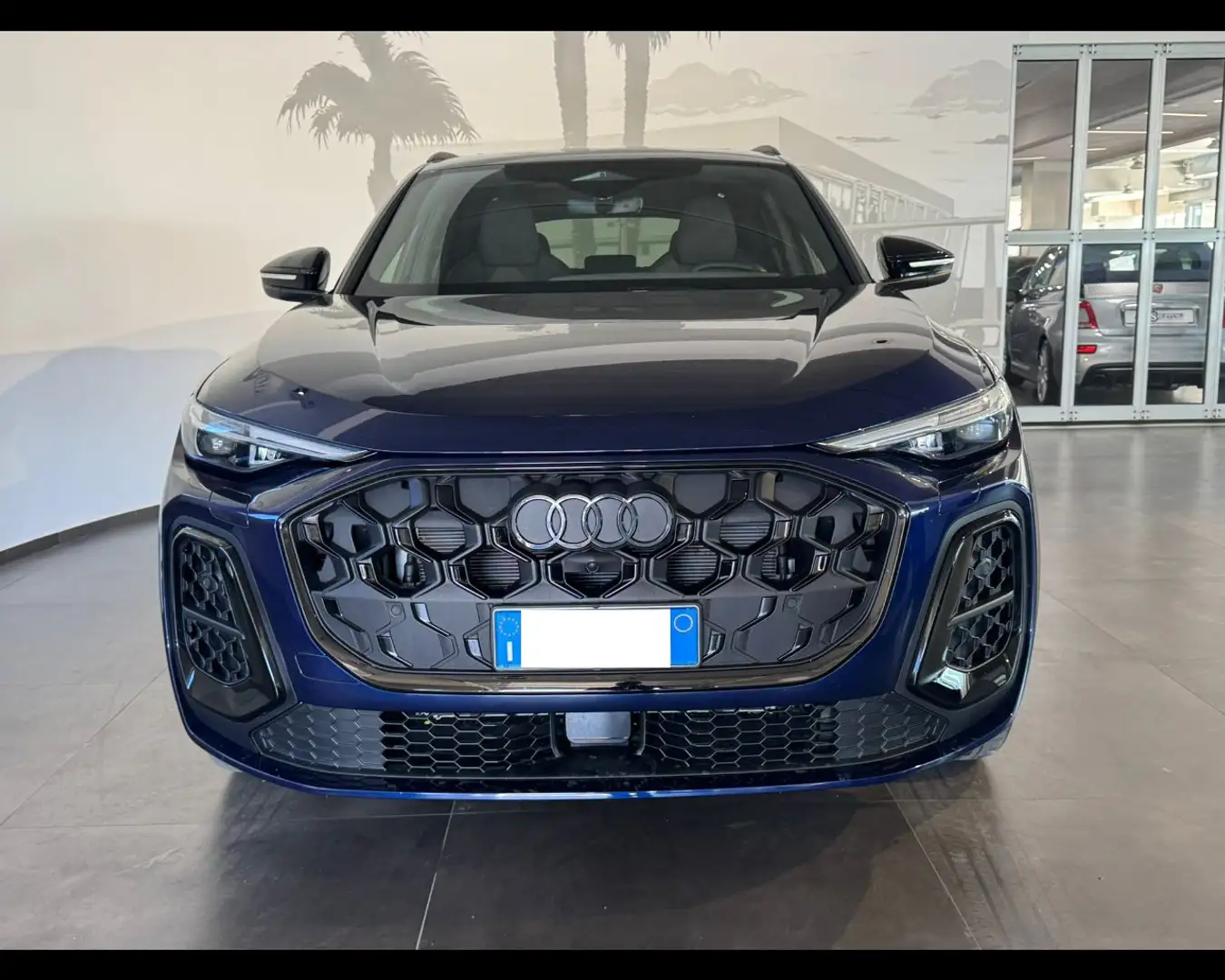 Audi Q5 3ª serie TDI 150 kW mHEV+ S tronic quattro S line Blauw - 2
