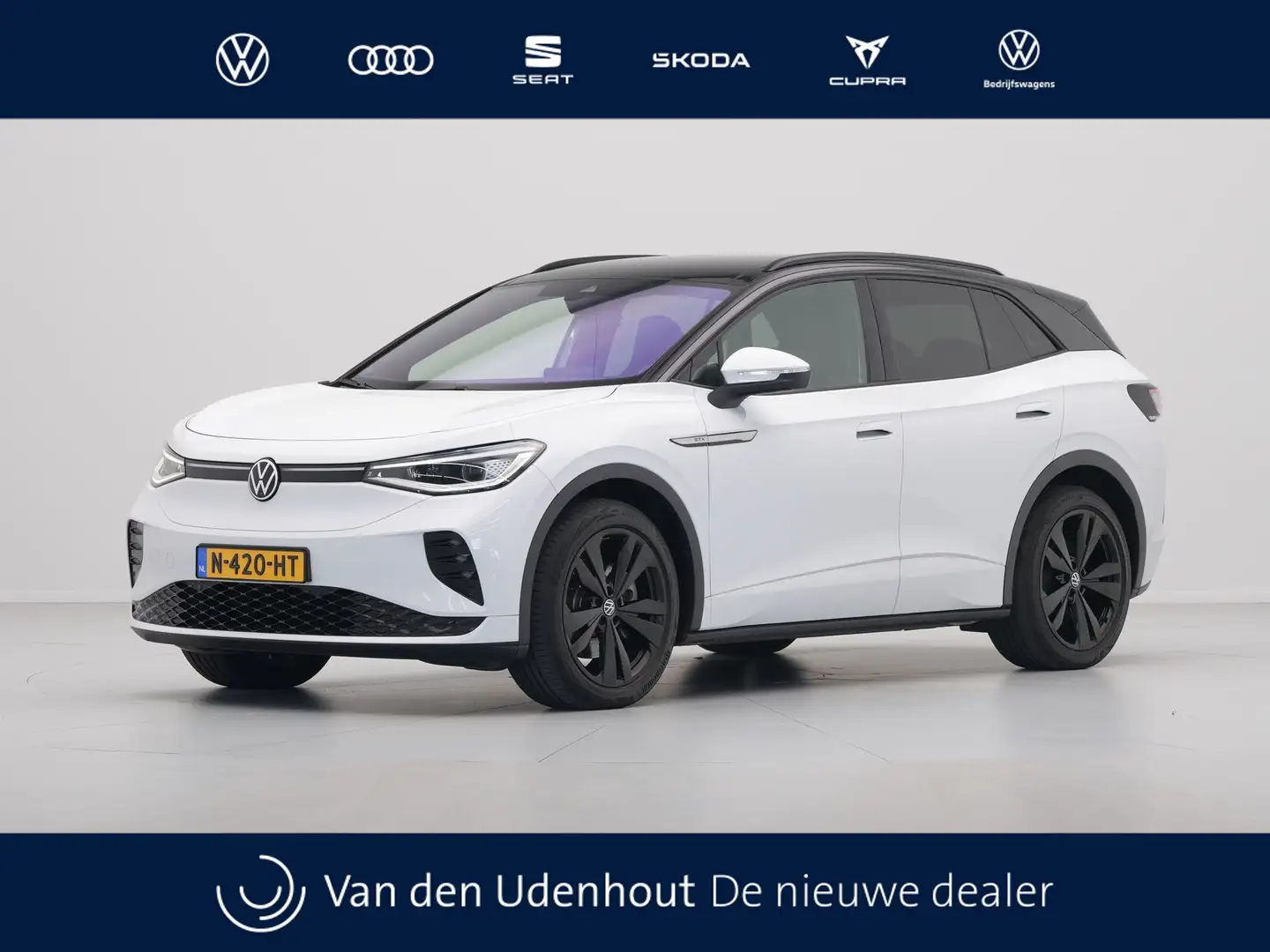 Volkswagen ID.4 GTX 4Motion 77 kWh 360 Camera Panorama Sideassist Blanc - 1