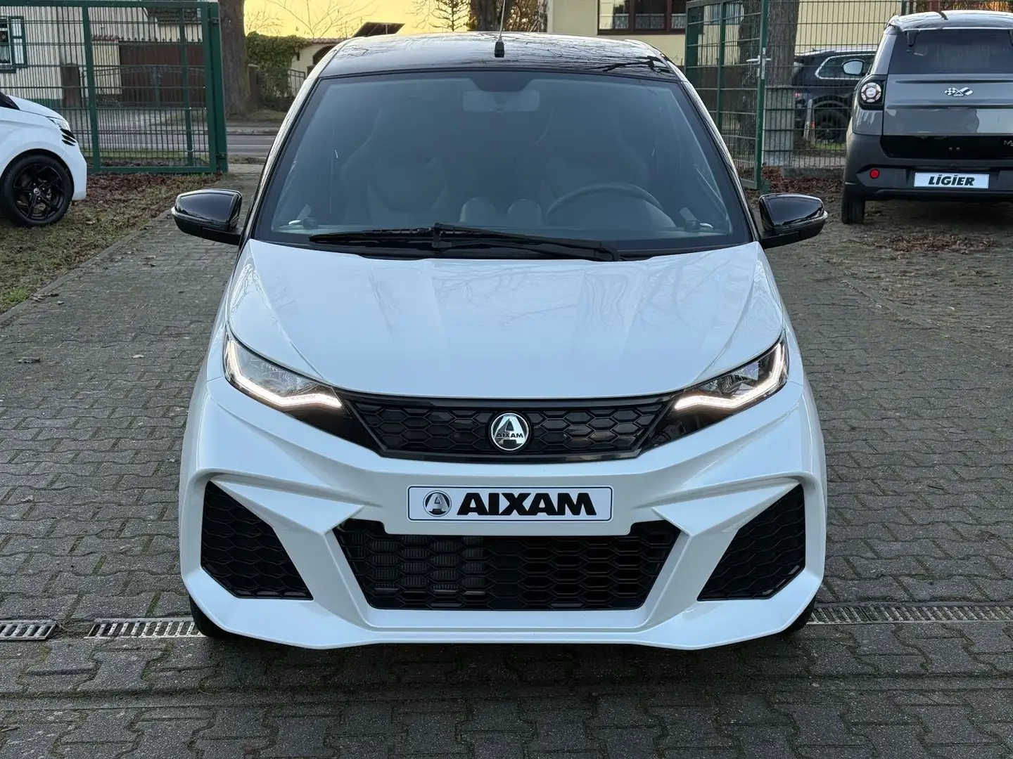 Aixam City GTO Neues Mod.LED Mopedauto L6e Automatik Weiß - 2