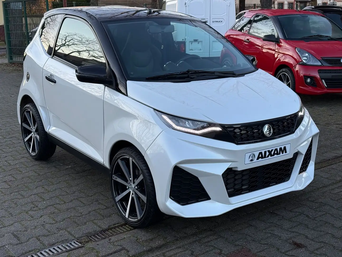 Aixam City GTO Neues Mod.LED Mopedauto L6e Automatik Weiß - 1
