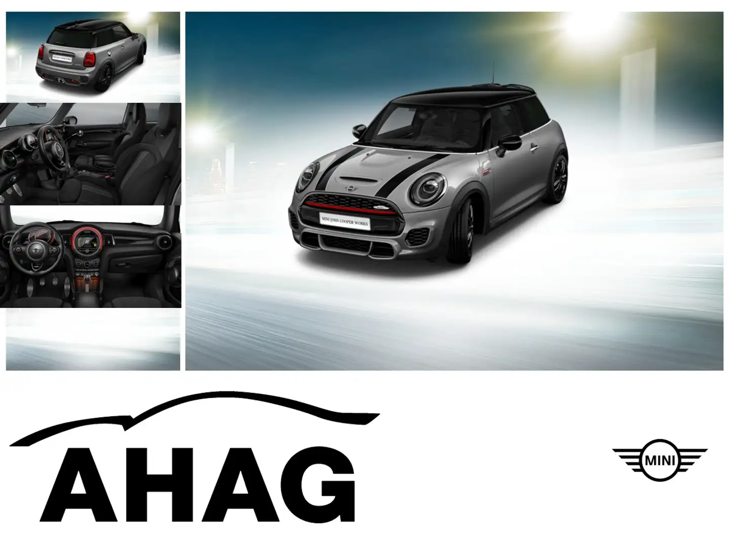 MINI John Cooper Works Klimaaut. PDC Sitzhzg. Vorn Grau - 1