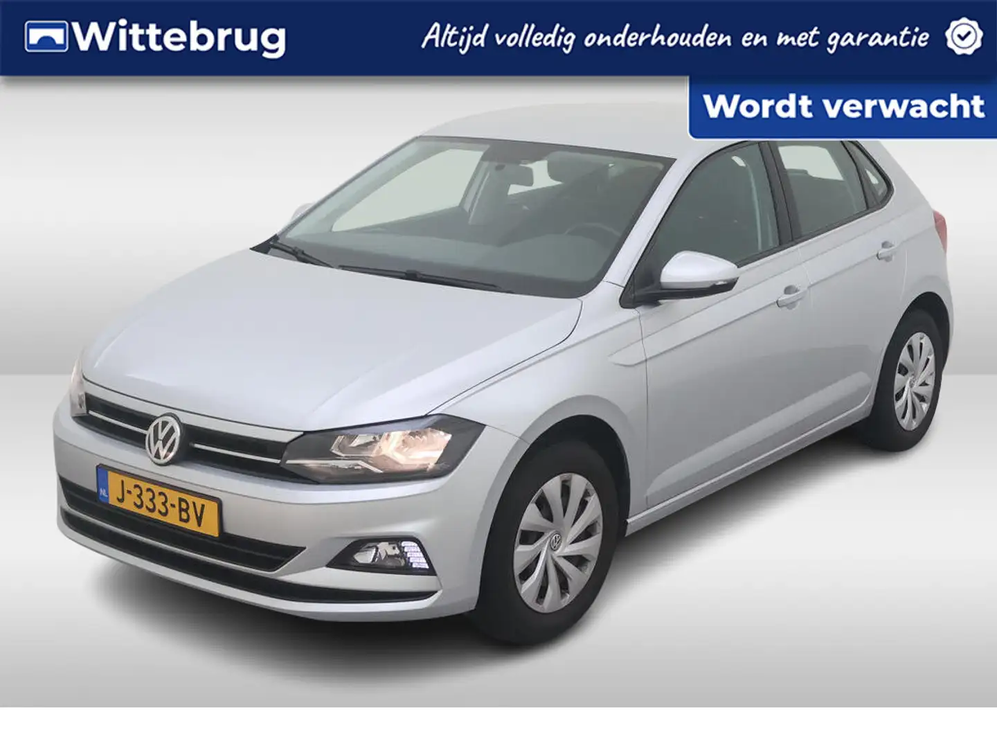 Volkswagen Polo 1.0 TSI Comfortline / App connect / Airco / Cruise Grijs - 1