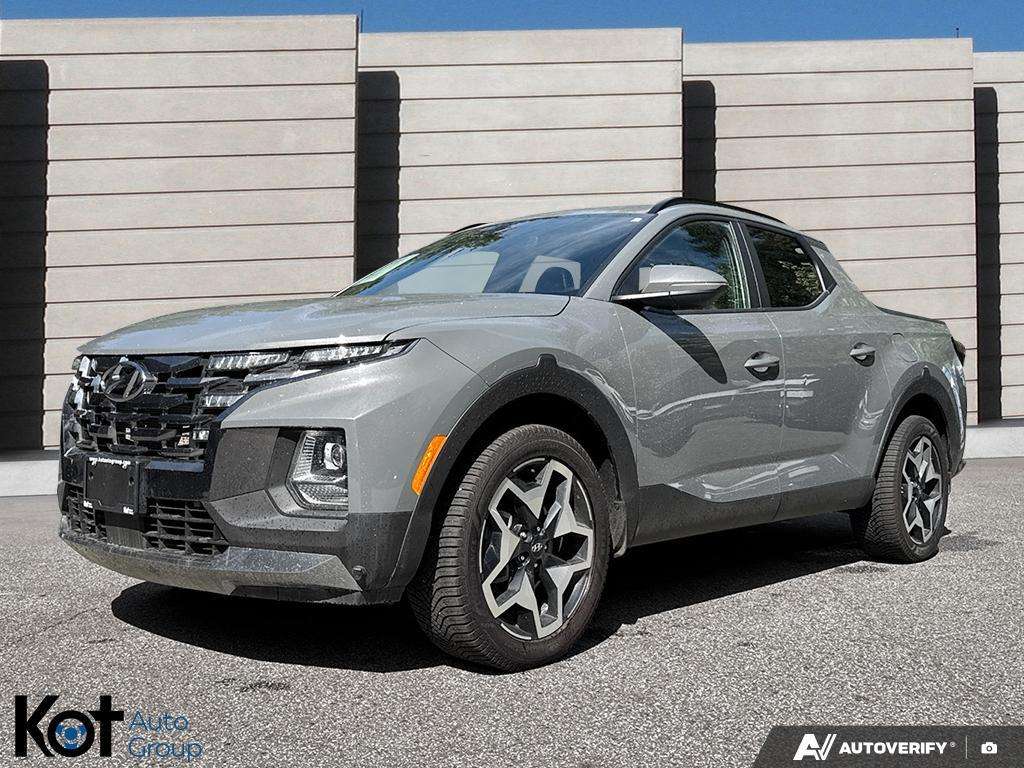 Gray 2024 Hyundai Santa Cruz Pickup Truck Automatic