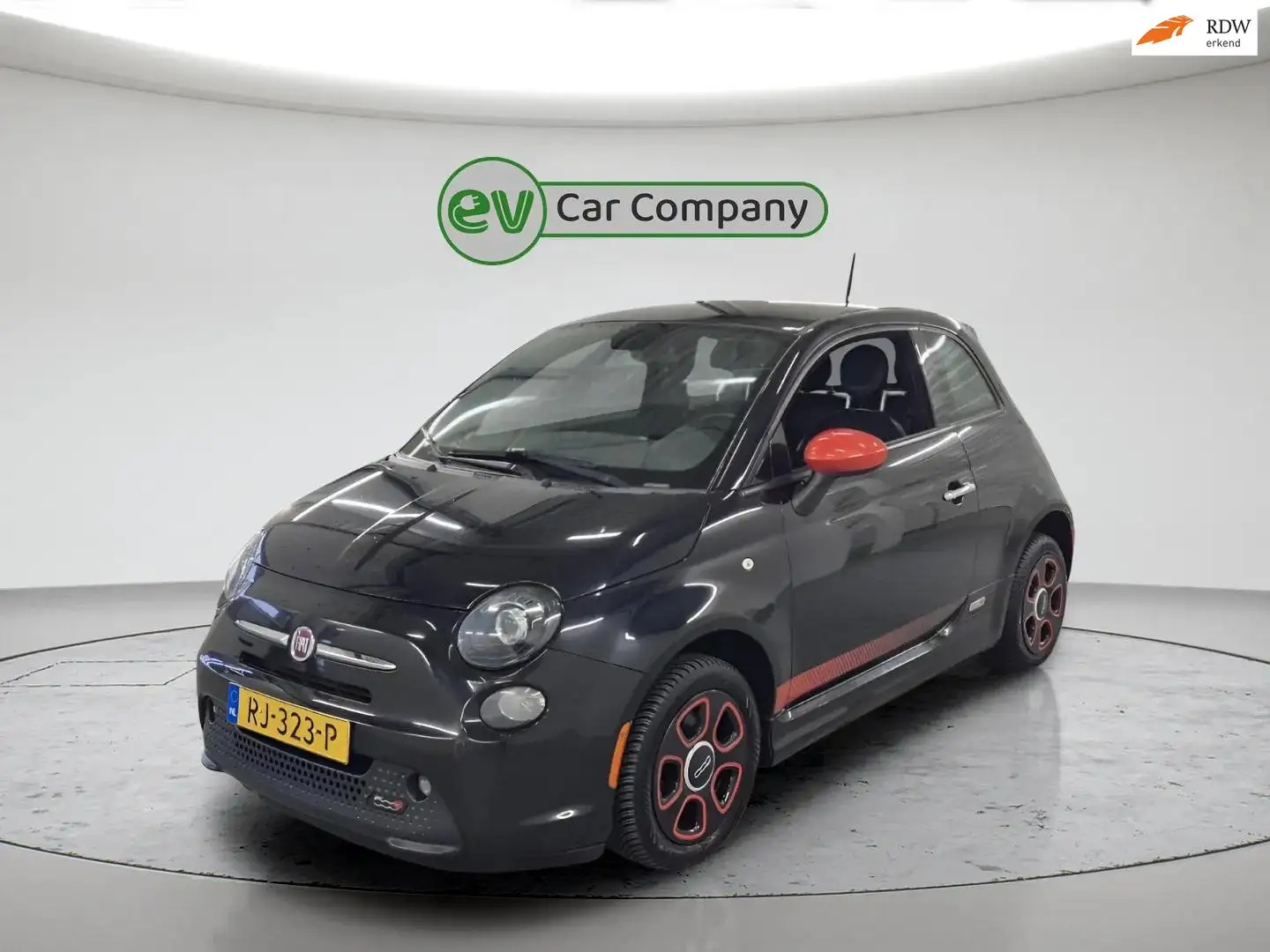 Fiat 500e 24kwh | Leder | Climate Control | Stoelverwarming Schwarz - 1